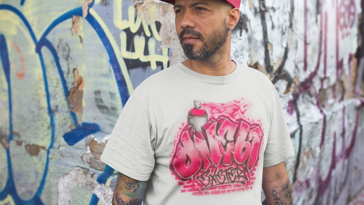 Graffiti Style T Shirts Urban Art Inspired Custom Airbrushed