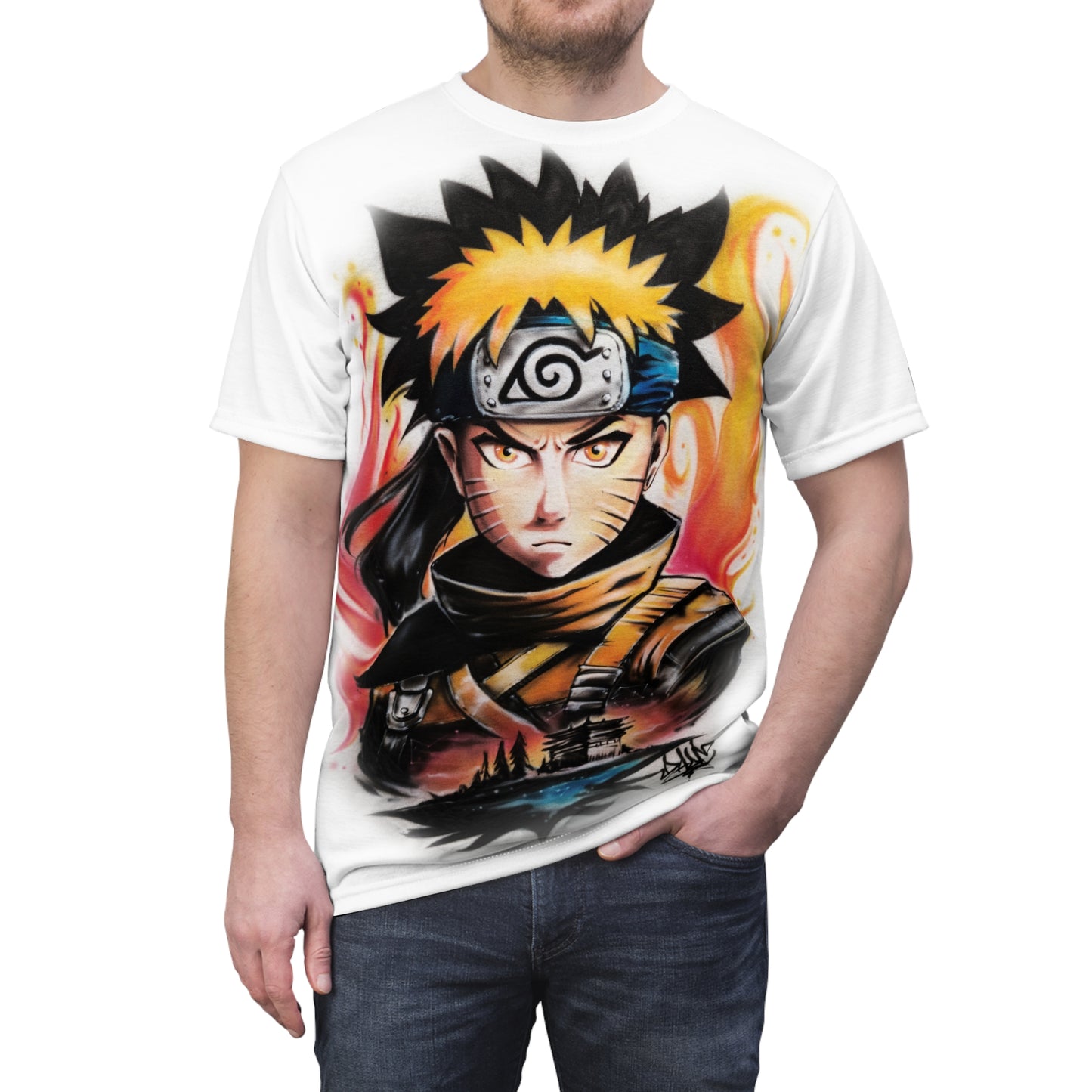 Shinobi All-Over Print T-Shirt