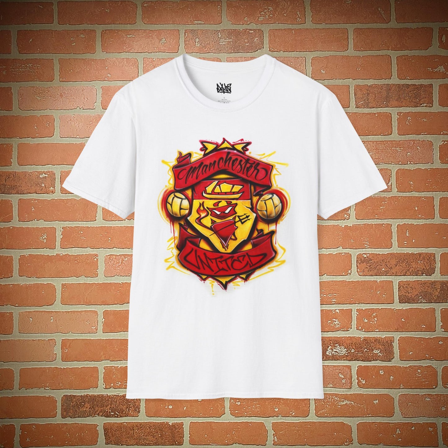 Manchester United Graffiti Style Shirt
