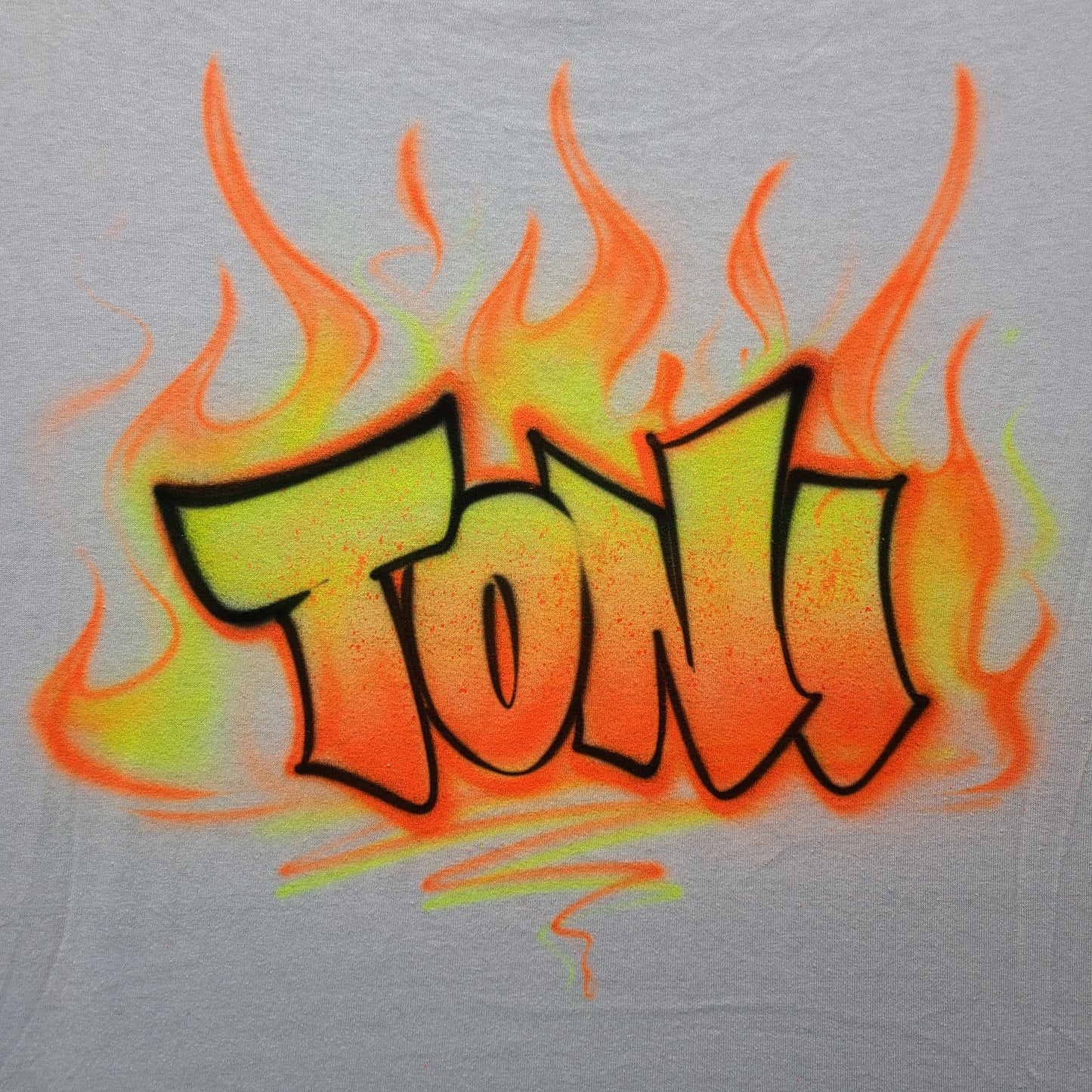 GLOW | Flame Graffiti Design