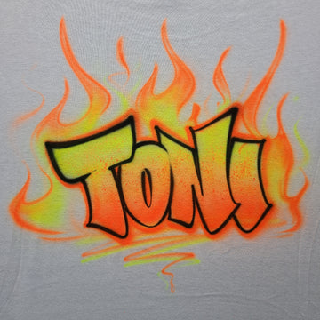 GLOW | Flame Graffiti Design