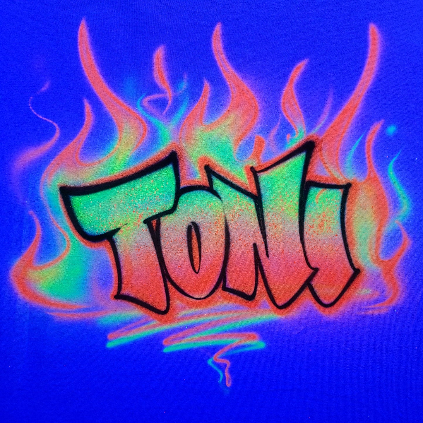 GLOW | Flame Graffiti Design