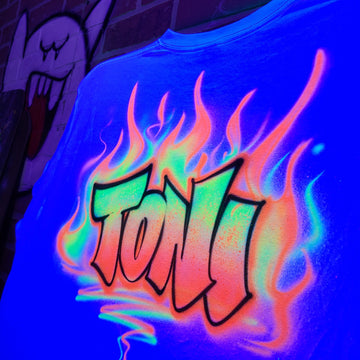 GLOW | Flame Graffiti Design