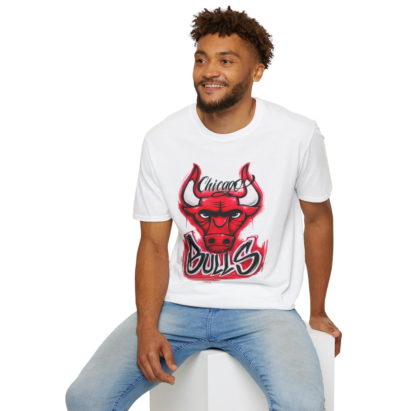 Chicago Bulls Graffiti Style Shirt