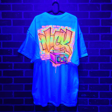 GLOW | Boombox Graffiti Design