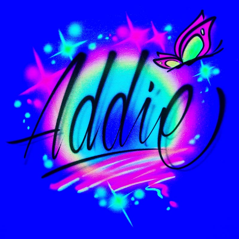 GLOW | Script Butterfly Design