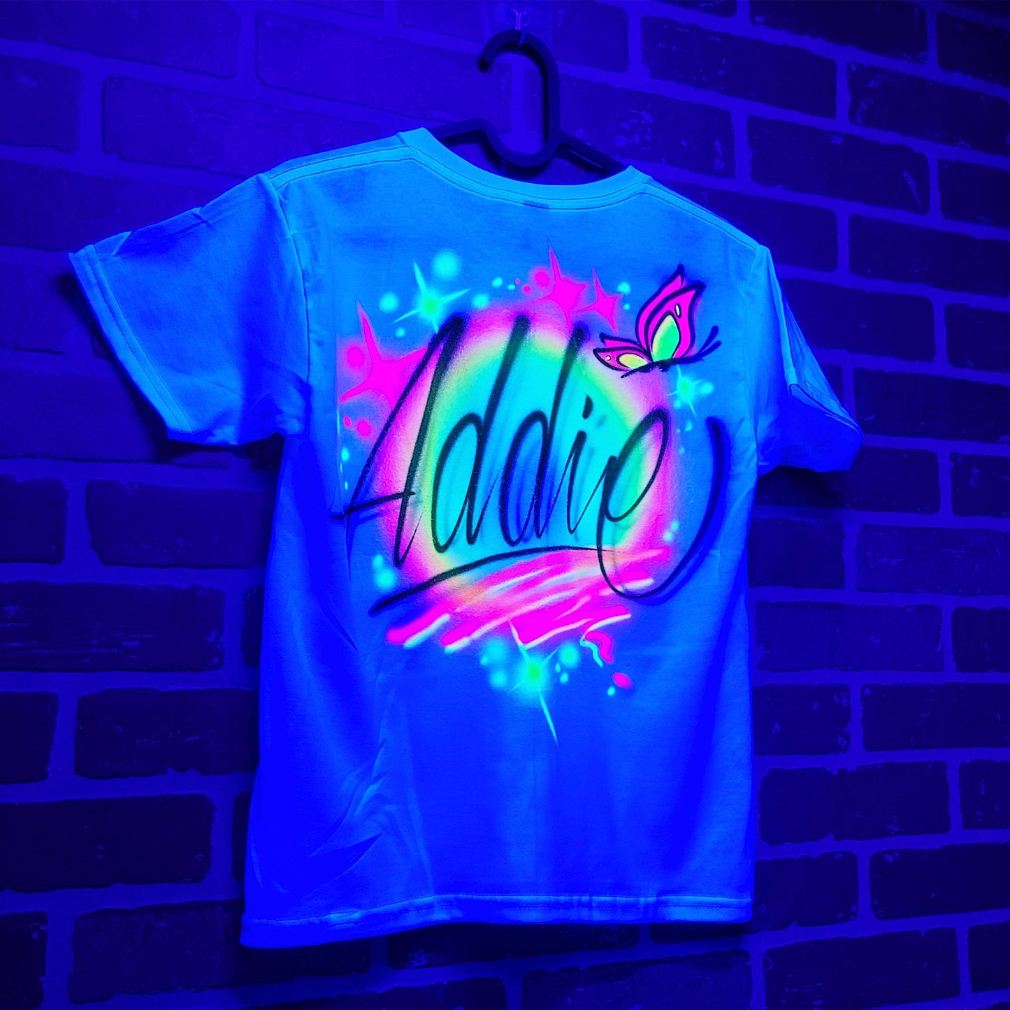 GLOW | Script Butterfly Design