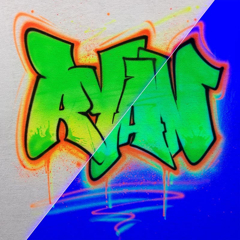 GLOW | Graffiti name design