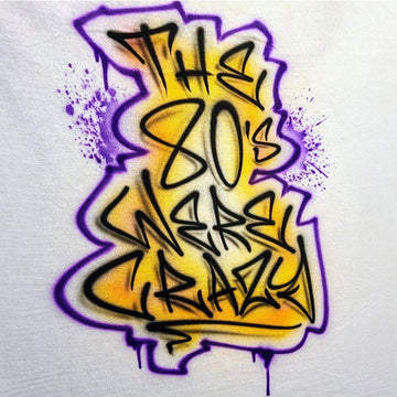 80s Throwback Graffiti Shirt