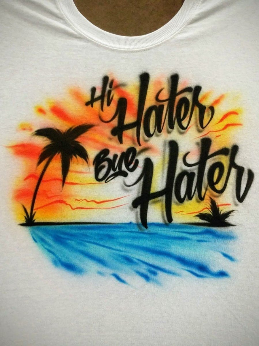 beach sunset custom name personalized apparel