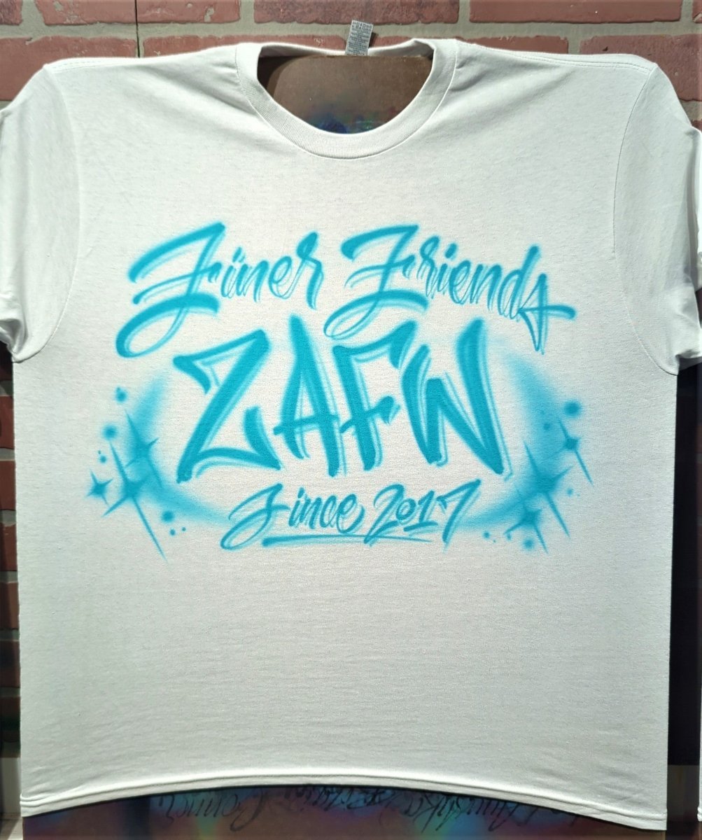 family reunion custom personalized airbrush apparel design