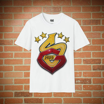Galatasaray FC Graffiti Style Shirt Customizable Airbrush T shirt Design from Airbrush Customs x Dale The Airbrush Guy