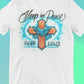 Memorial Cross Design Customizable Airbrush T shirt Design from Airbrush Customs x Dale The Airbrush Guy