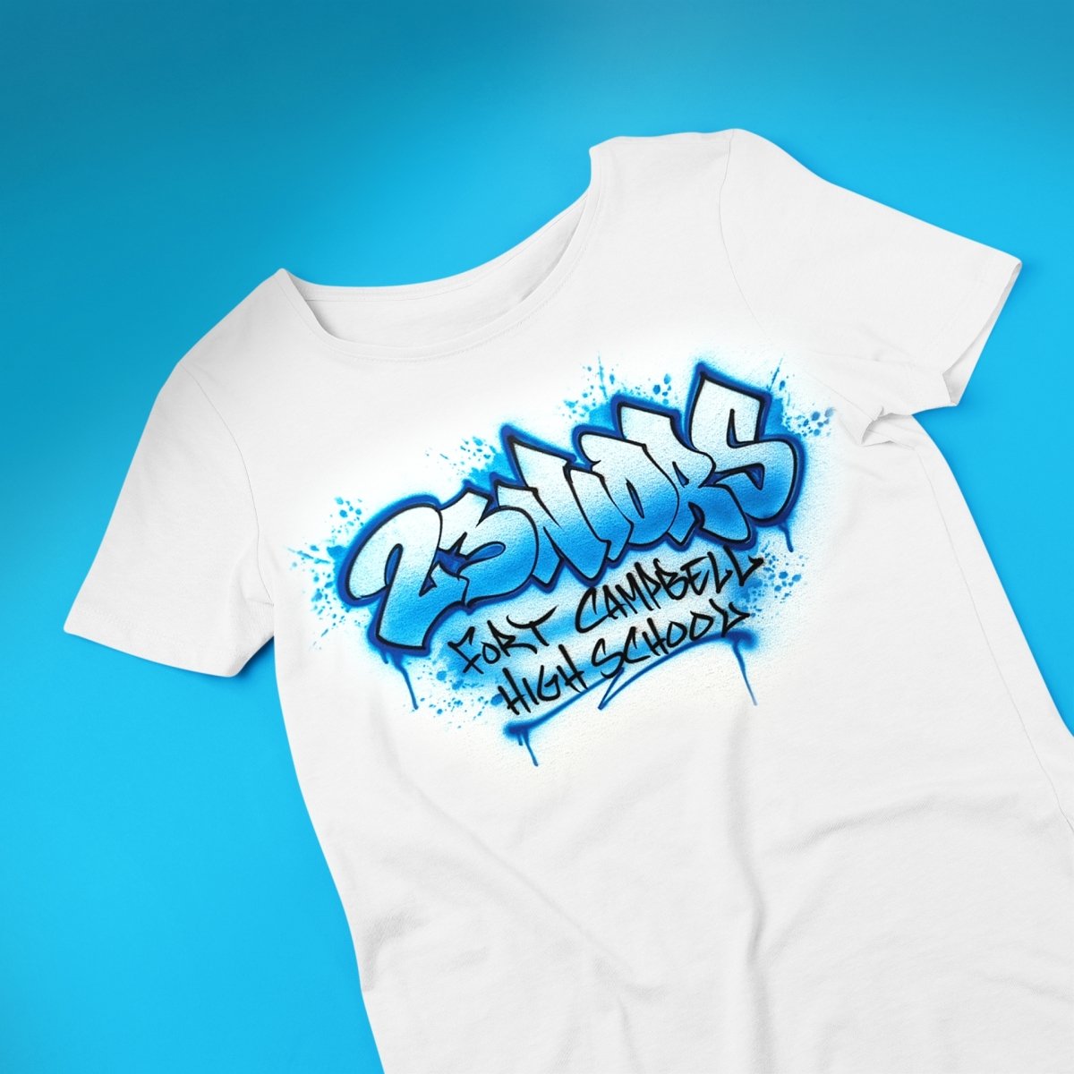 Senior Class Design Customizable Airbrush T shirt Design from Airbrush Customs x Dale The Airbrush Guy