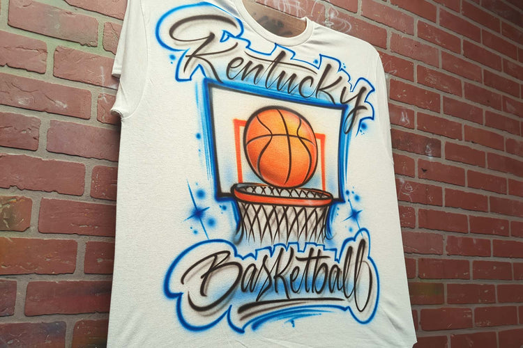 March Madness Custom Airbrush Shirts & Apparel