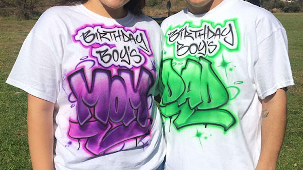 Birthday Airbrush Designs