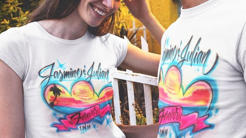 Airbrush Couples Shirts