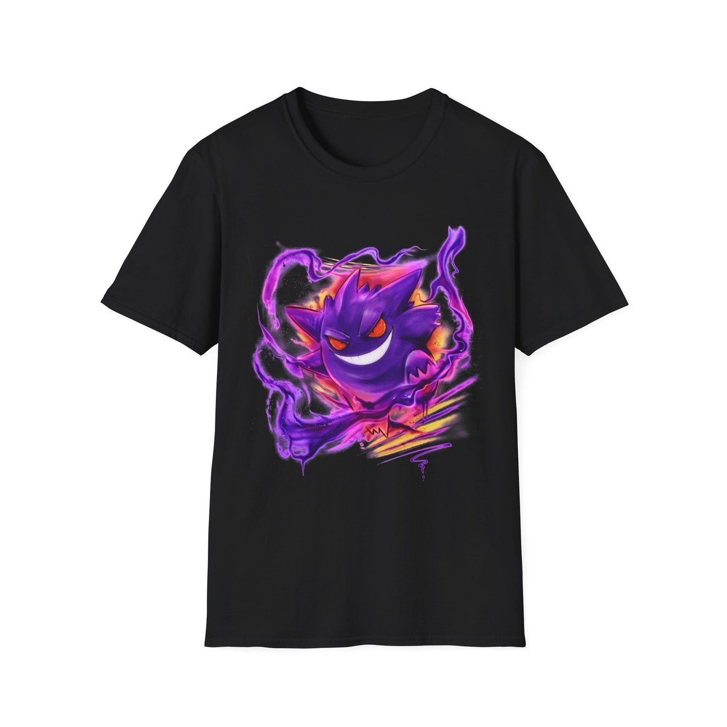 Ghostly Mischief Airbrush Unisex Jersey Short Sleeve Tee