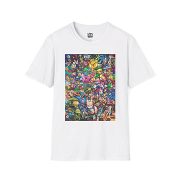 Retro Gaming Legends Unisex Soft-Style T-Shirt