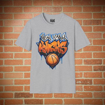 NY Knicks Graffiti T shirt