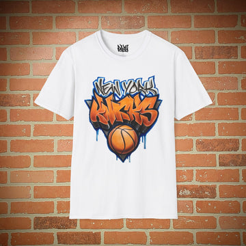 NY Knicks Graffiti T shirt