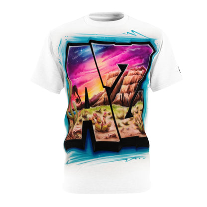 Arizona Desert Landscape All-Over Print T-Shirt