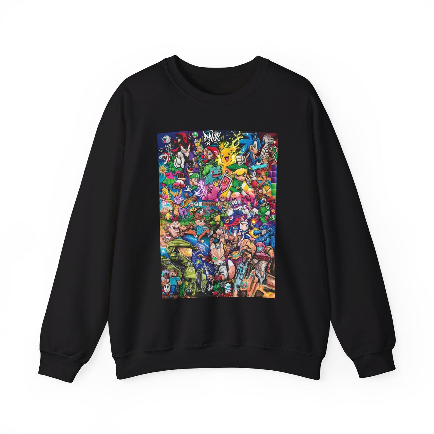 Retro Gaming Legends Unisex Heavy Blend Crewneck Sweatshirt