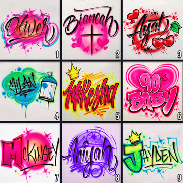 Custom Airbrush Apparel Designs