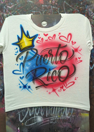 patriotic design personalized custom airbrush apparel design