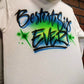 Best Sis Ever Customizable Airbrush T shirt Design from Airbrush Customs x Dale The Airbrush Guy