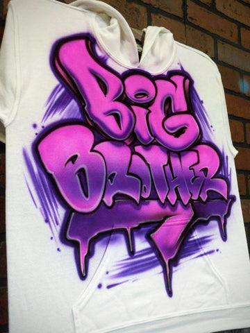 big brother design custom personalized airbrush apparel design