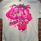 Birthday 80's Design Customizable Airbrush T shirt Design from Airbrush Customs x Dale The Airbrush Guy