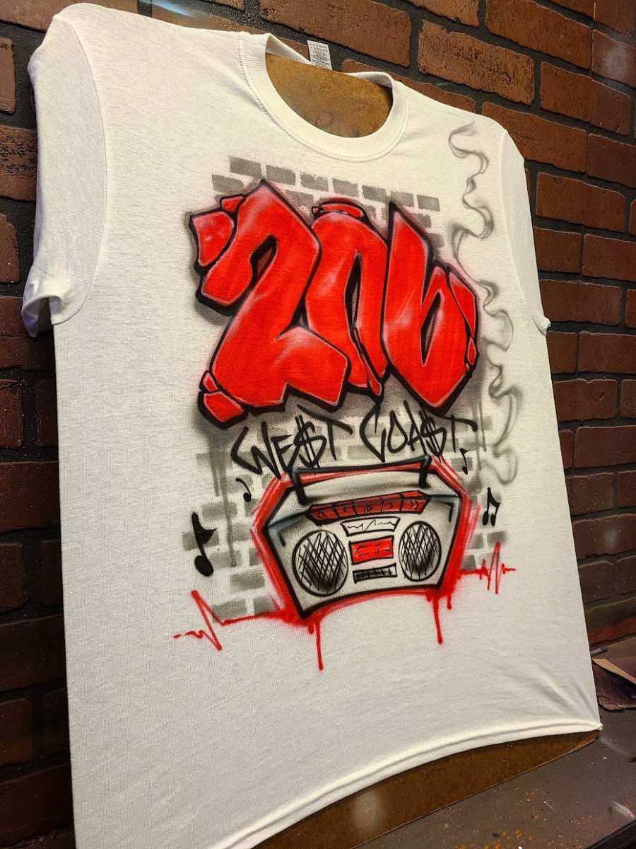 Airbrush t outlet shirt