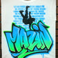 Break Dance Graffiti Customizable Airbrush T shirt Design from Airbrush Customs x Dale The Airbrush Guy