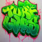 Dripping 3D Graffiti Customizable Airbrush T shirt Design from Airbrush Customs x Dale The Airbrush Guy