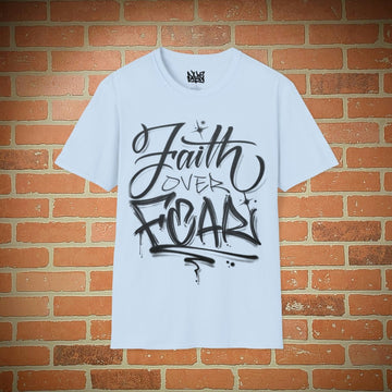 Faith Over Fear T Shirt Customizable Airbrush T shirt Design from Airbrush Customs x Dale The Airbrush Guy
