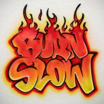 Flame Graffiti Customizable Airbrush T shirt Design from Airbrush Customs x Dale The Airbrush Guy