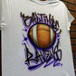 Football Design Customizable Airbrush T shirt Design from Airbrush Customs x Dale The Airbrush Guy