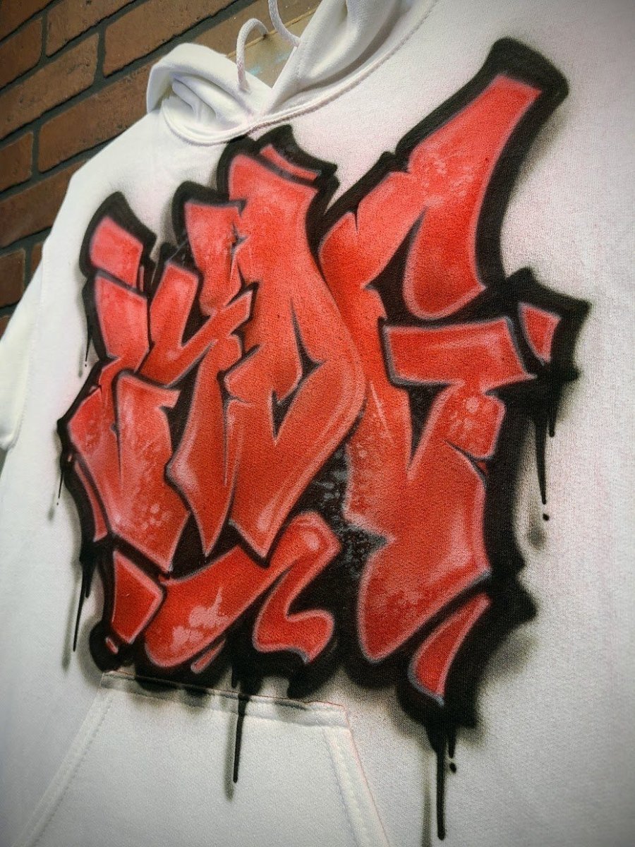 Graffiti Design Customizable Airbrush T shirt Design from Airbrush Customs x Dale The Airbrush Guy