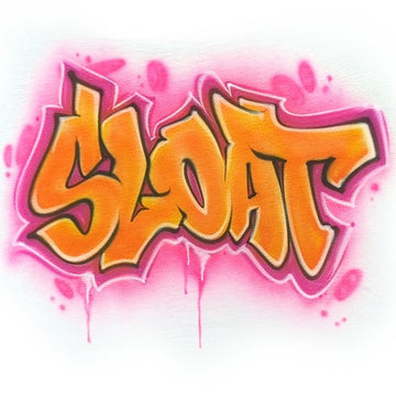 graffiti design custom personalized airbrush apparel design