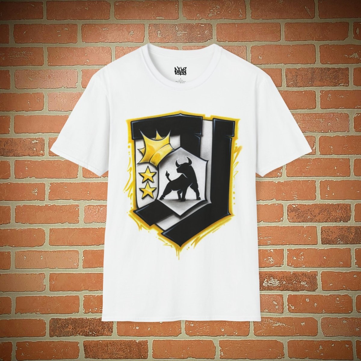 Juventus FC Graffiti Style Shirt Customizable Airbrush T shirt Design from Airbrush Customs x Dale The Airbrush Guy