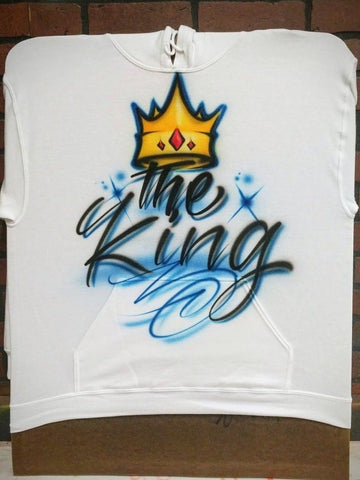 king crown design custom personalized airbrush apparel design