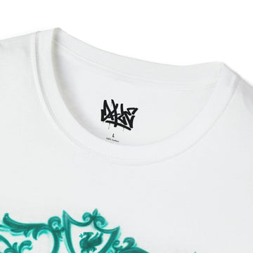 Liverpool Graffiti Style Shirt Customizable Airbrush T shirt Design from Airbrush Customs x Dale The Airbrush Guy