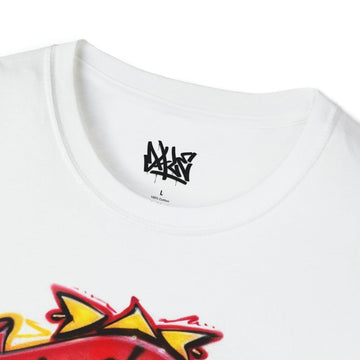 Manchester United Graffiti Style Shirt Customizable Airbrush T shirt Design from Airbrush Customs x Dale The Airbrush Guy