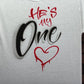 My One Valentine Customizable Airbrush T shirt Design from Airbrush Customs x Dale The Airbrush Guy