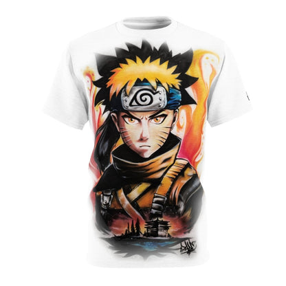 Naruto T Shirt Customizable Airbrush T shirt Design from Airbrush Customs x Dale The Airbrush Guy
