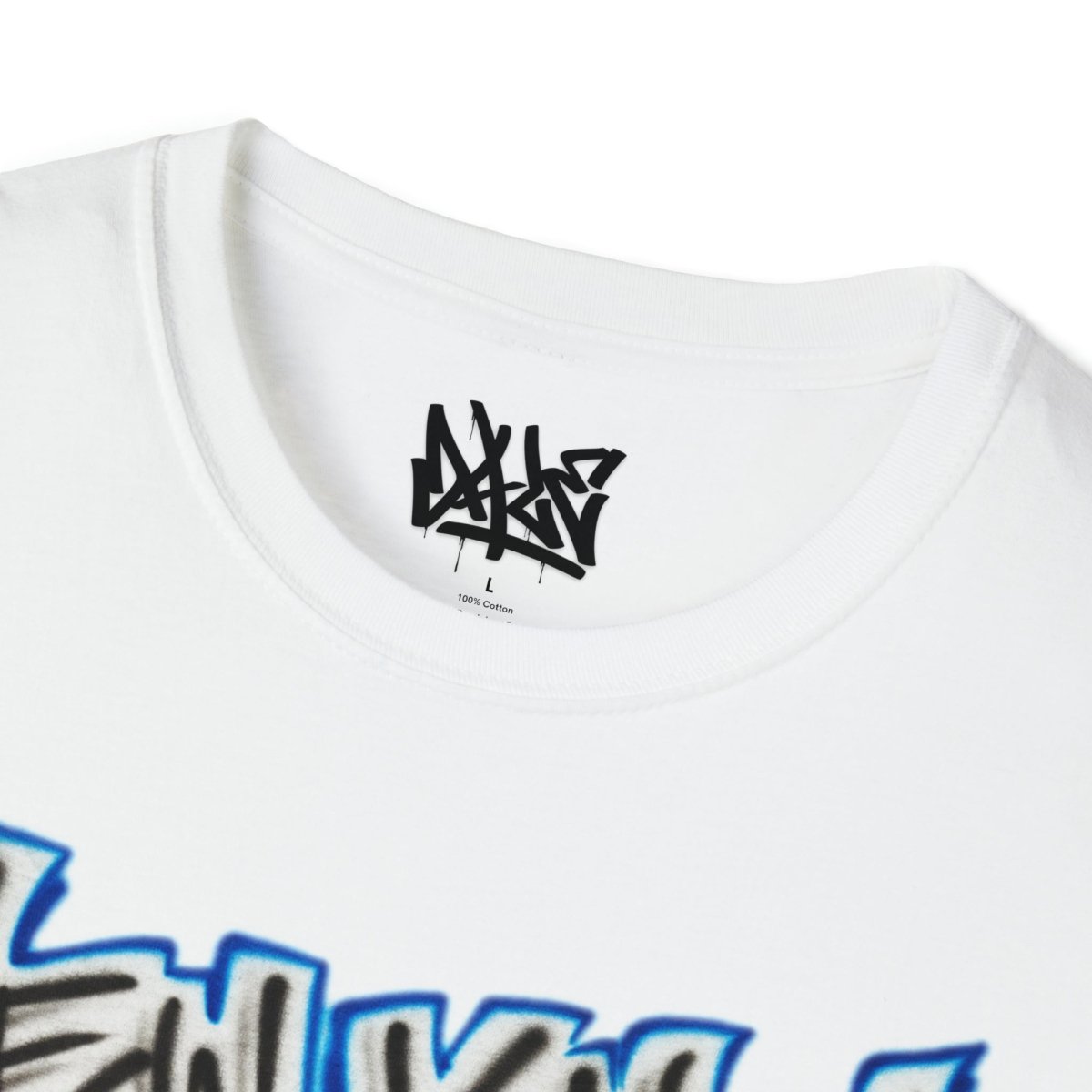 NY Knicks Graffiti T shirt Customizable Airbrush T shirt Design from Airbrush Customs x Dale The Airbrush Guy
