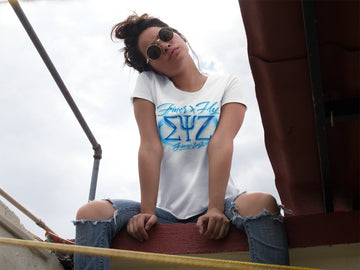 sorority design personalized custom airbrush apparel design