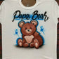 Teddy Bear Design Customizable Airbrush T shirt Design from Airbrush Customs x Dale The Airbrush Guy